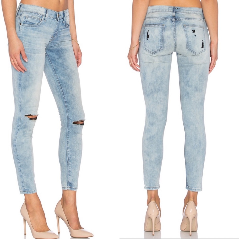 • Current/Elliott • Stiletto Skinny Jeans Meridian